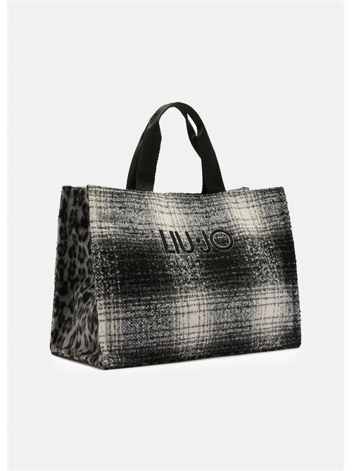Shopping bag grande animalier LIU JO | 2F5027T6089/R9449